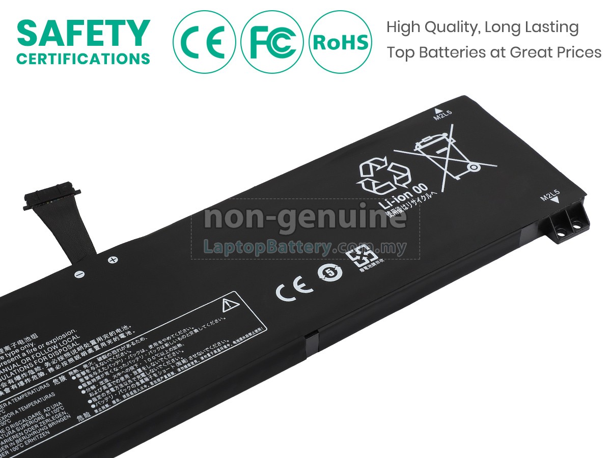 Lenovo LEGION PRO 7 16IRX9H-83DE005HIX replacement battery