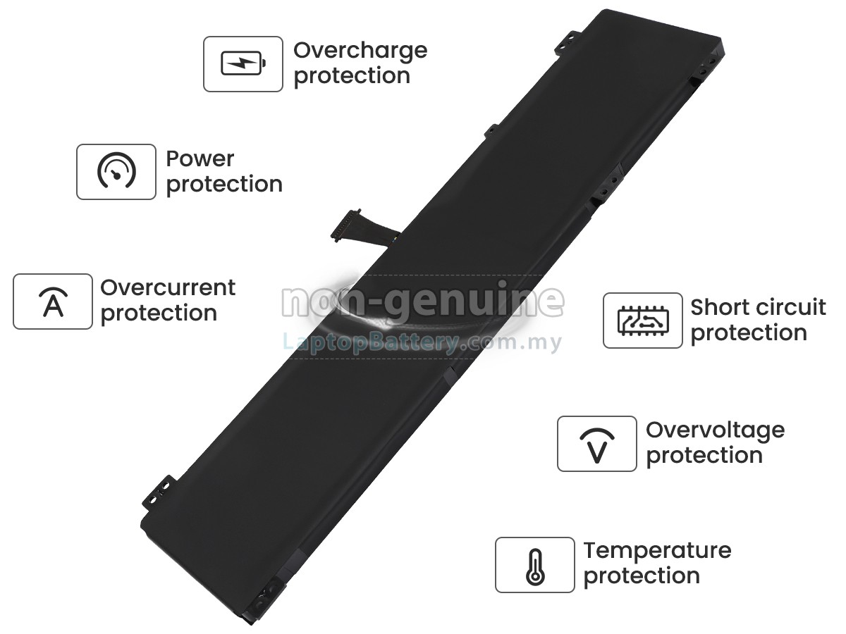 Lenovo LEGION PRO 7 16IRX9H-83DE005HIX replacement battery