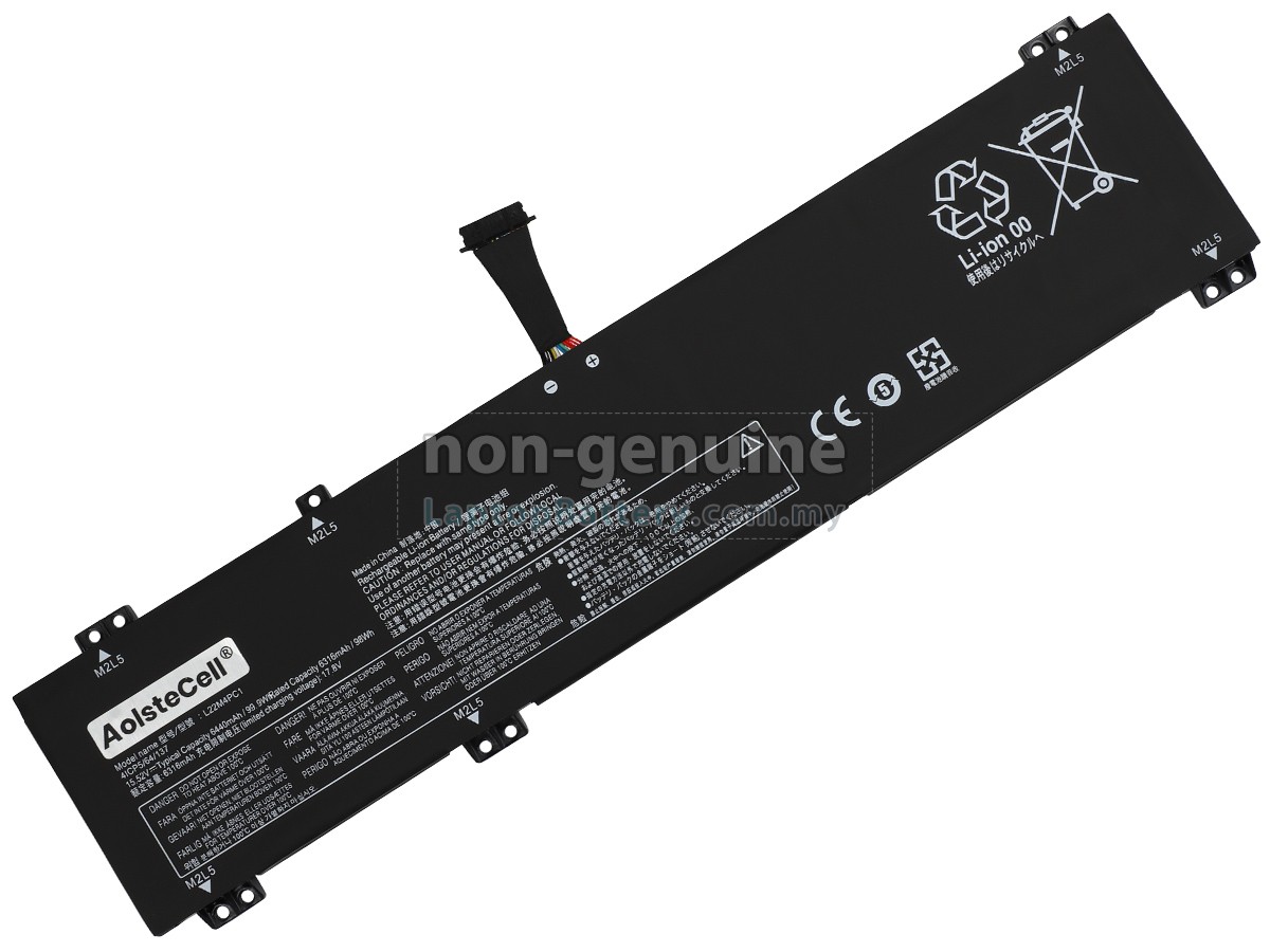 Lenovo LEGION PRO 7 16IRX9H-83DE005HIX replacement battery