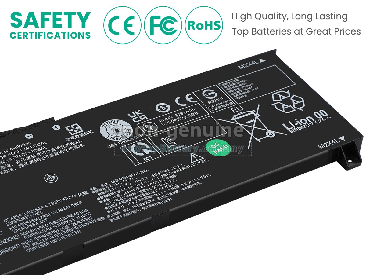 Lenovo LOQ 15AHP9-83DX001ETA replacement battery