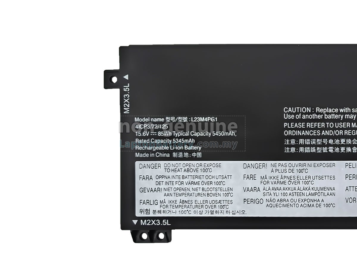 Lenovo L23M4PG1 replacement battery