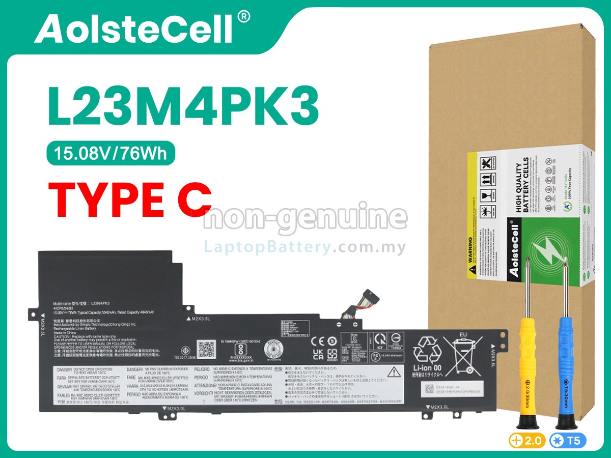 Lenovo IdeaPad SLIM 5 16AHP9-83DD000MBM replacement battery