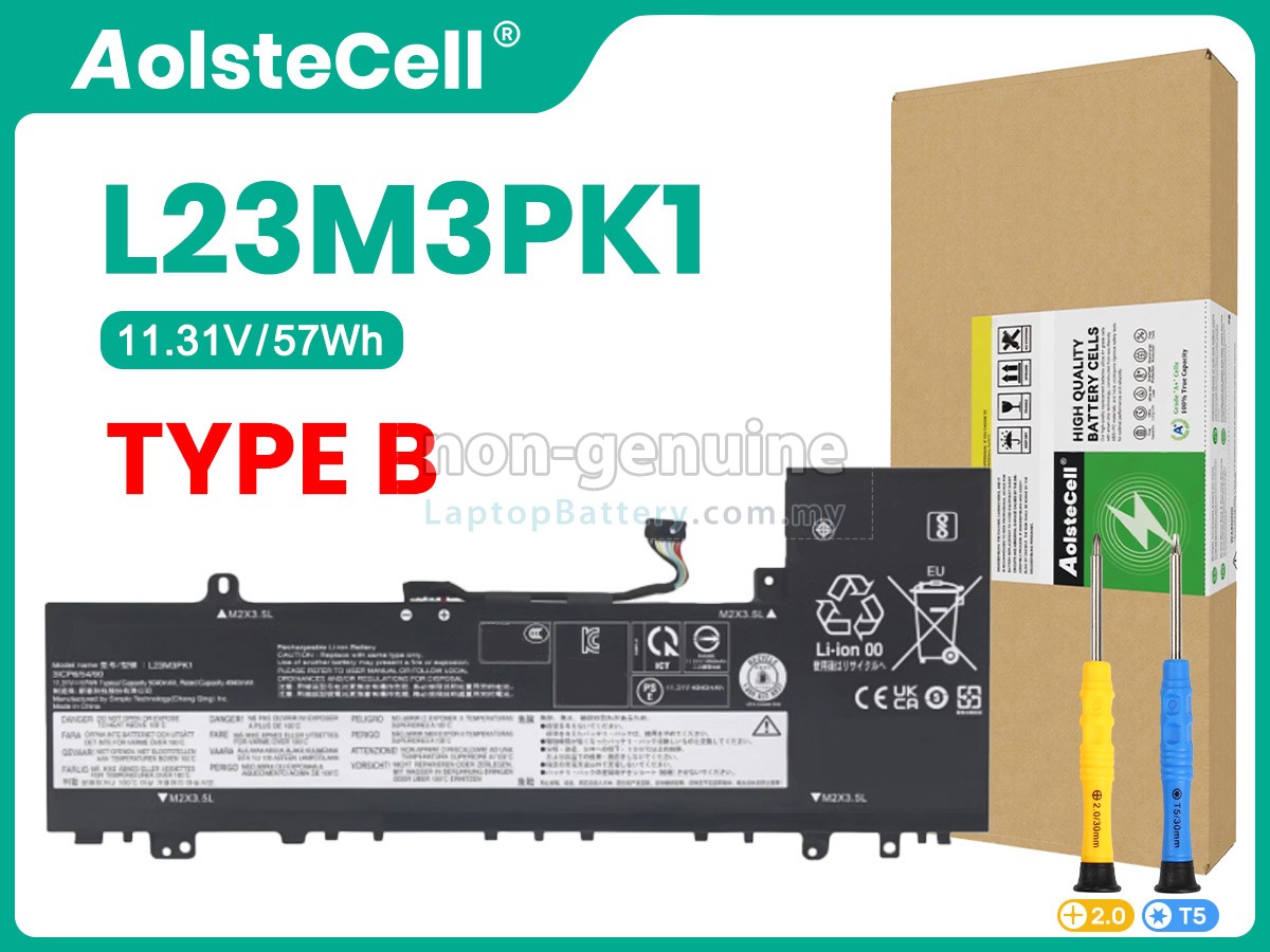 Lenovo IdeaPad SLIM 5 16AHP9-83DD000MBM replacement battery