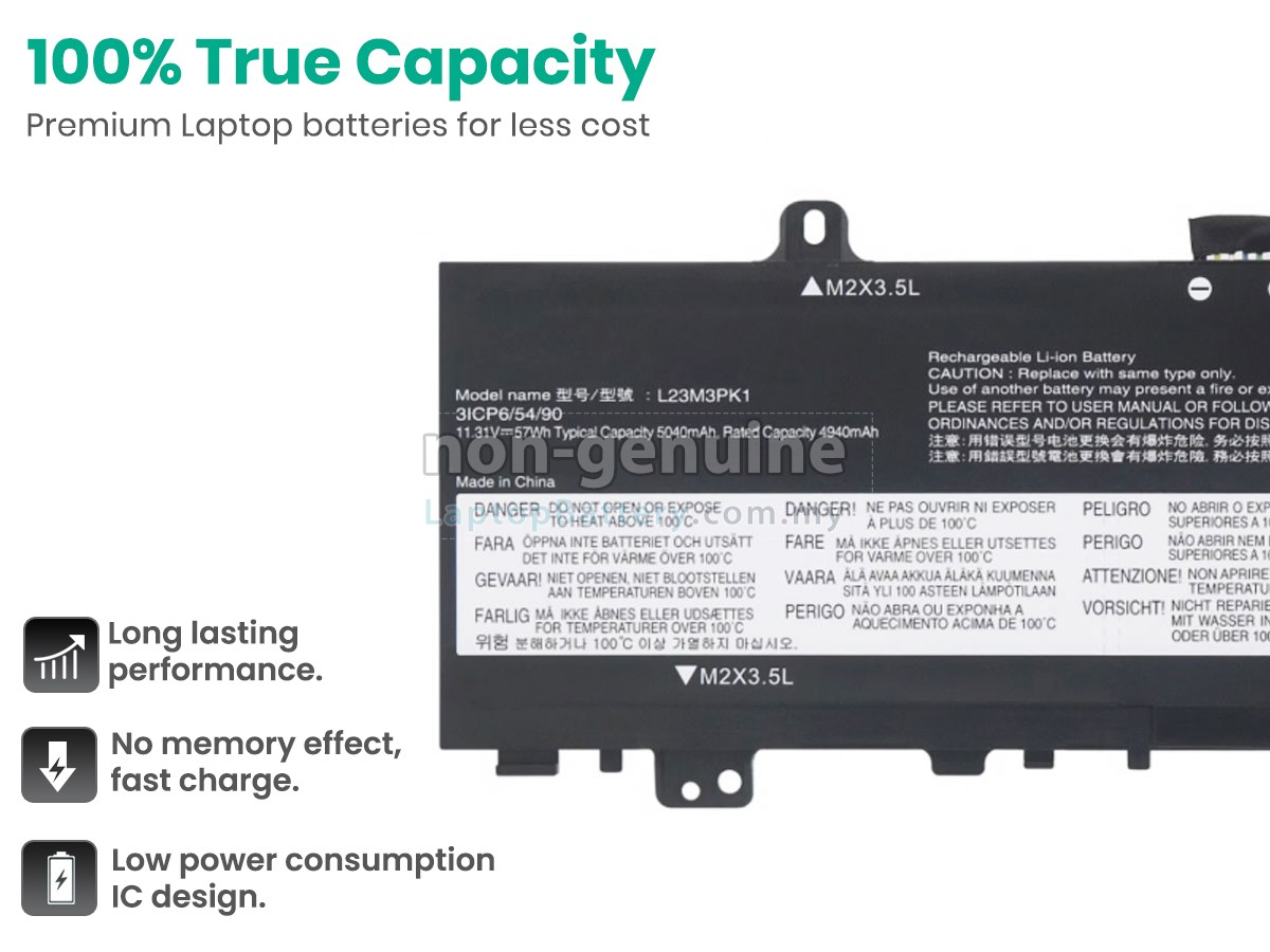 Lenovo IdeaPad SLIM 5 16AHP9-83DD000MBM replacement battery