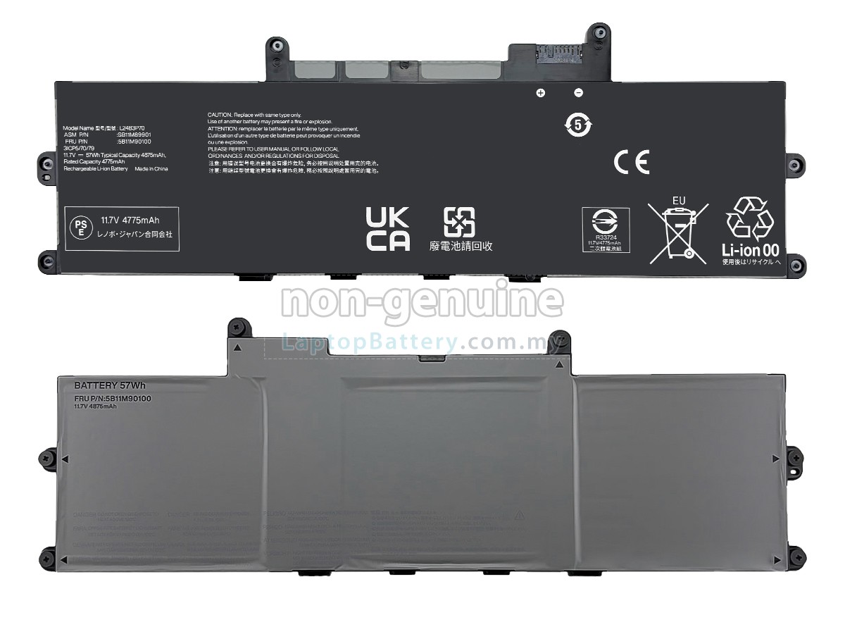 Lenovo ThinkPad X1 2-IN-1 GEN 10-21Q0 replacement battery