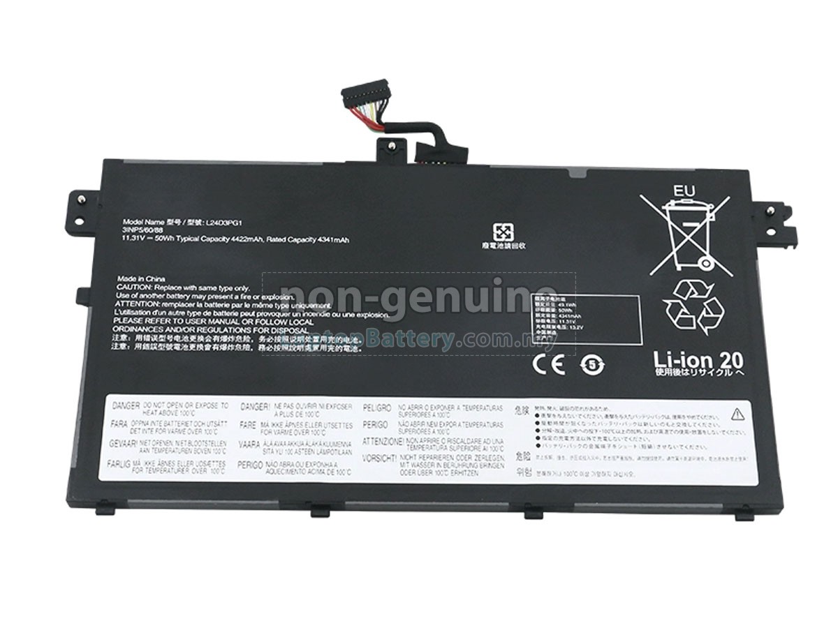 Lenovo L24X3PG1 replacement battery