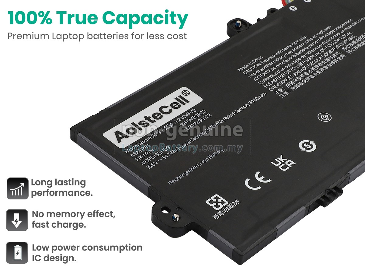 Lenovo SB11M89923 replacement battery