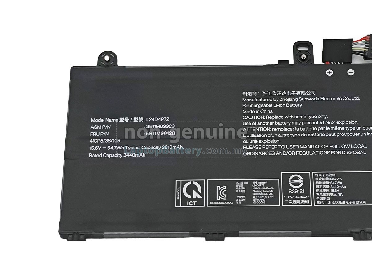 Lenovo L24X4P72 replacement battery