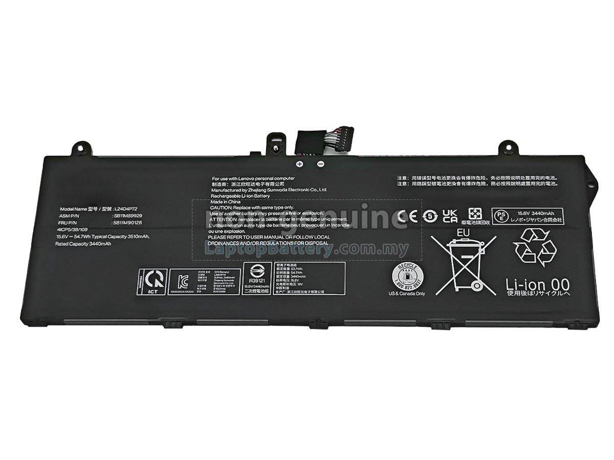 Lenovo L24X4P72 replacement battery