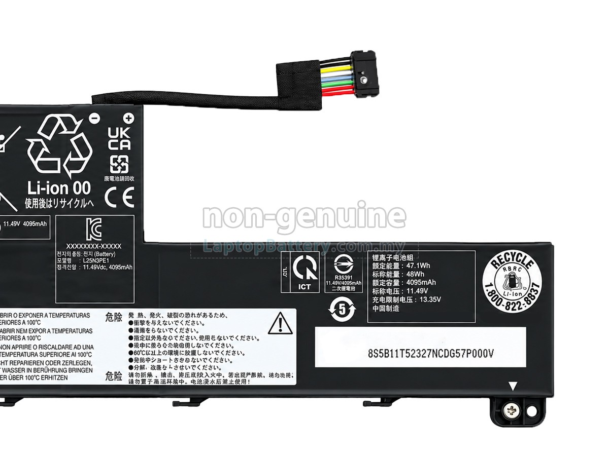 Lenovo THINKBOOK 16 G9 IPL-21UR00DFAD replacement battery
