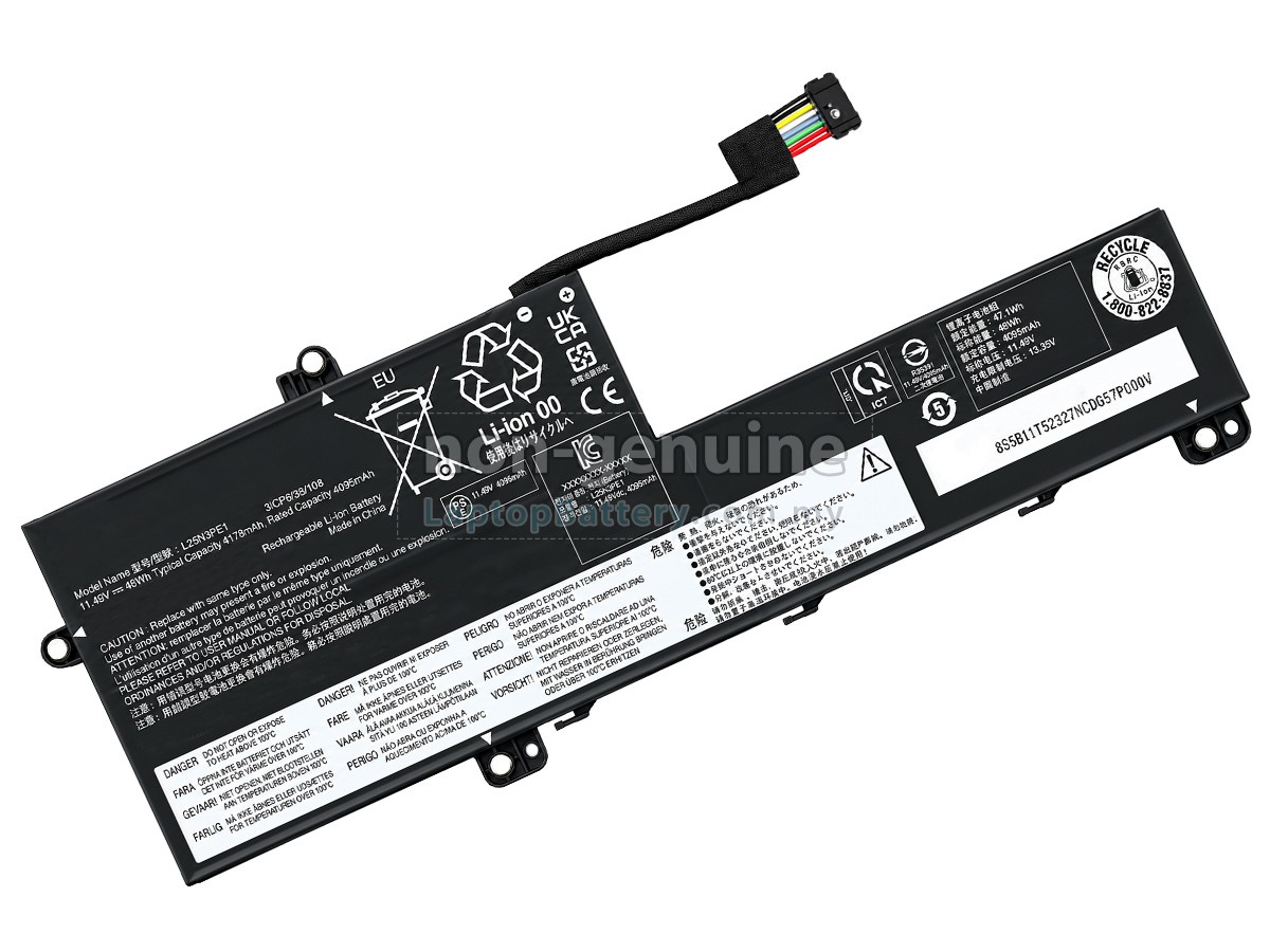 Lenovo THINKBOOK 16 G9 IPL-21UR00DFAD replacement battery