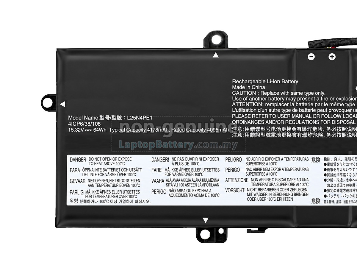 Lenovo THINKBOOK 14 G9 IRL-21UY009LPH replacement battery