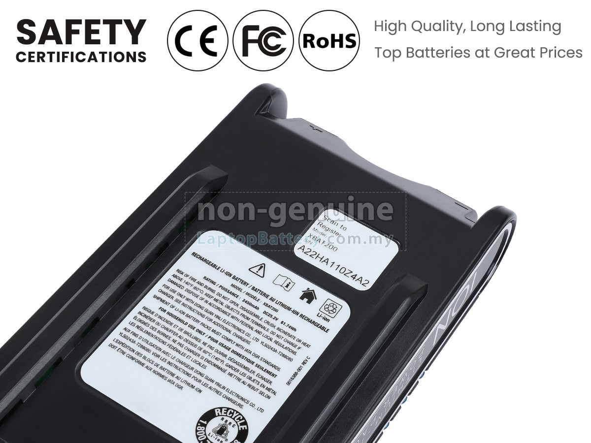 Lenovo XBAT200 replacement battery