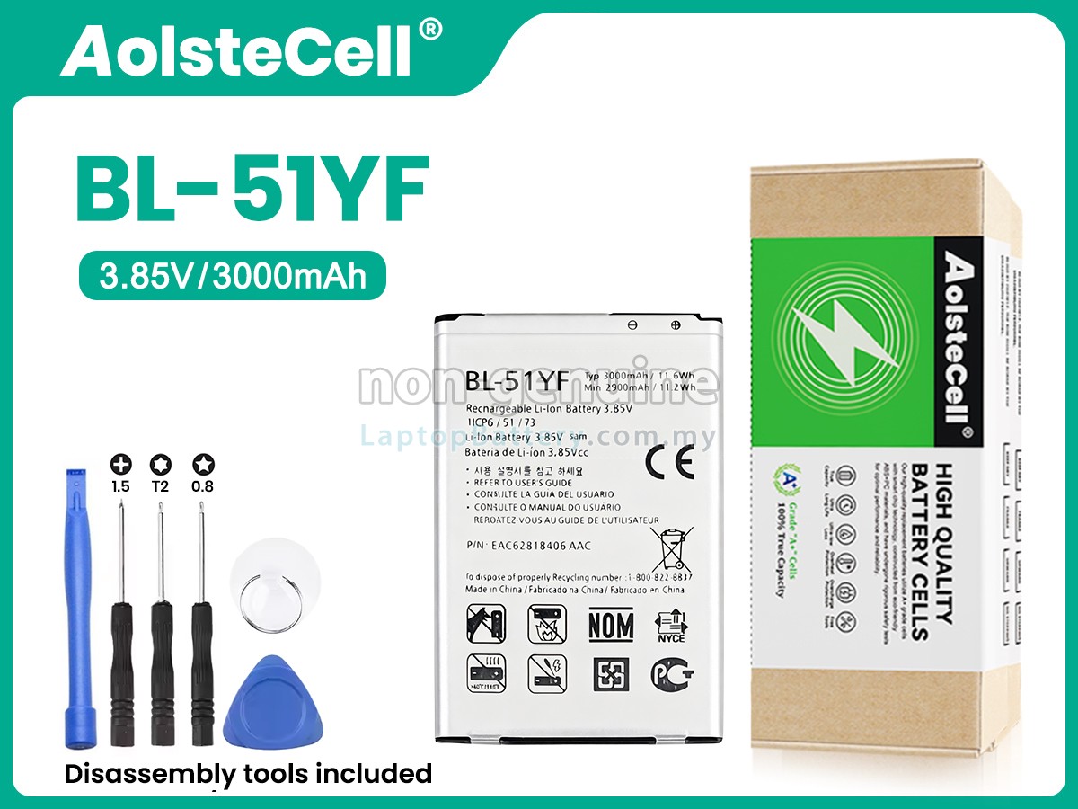 LG LS991 replacement battery