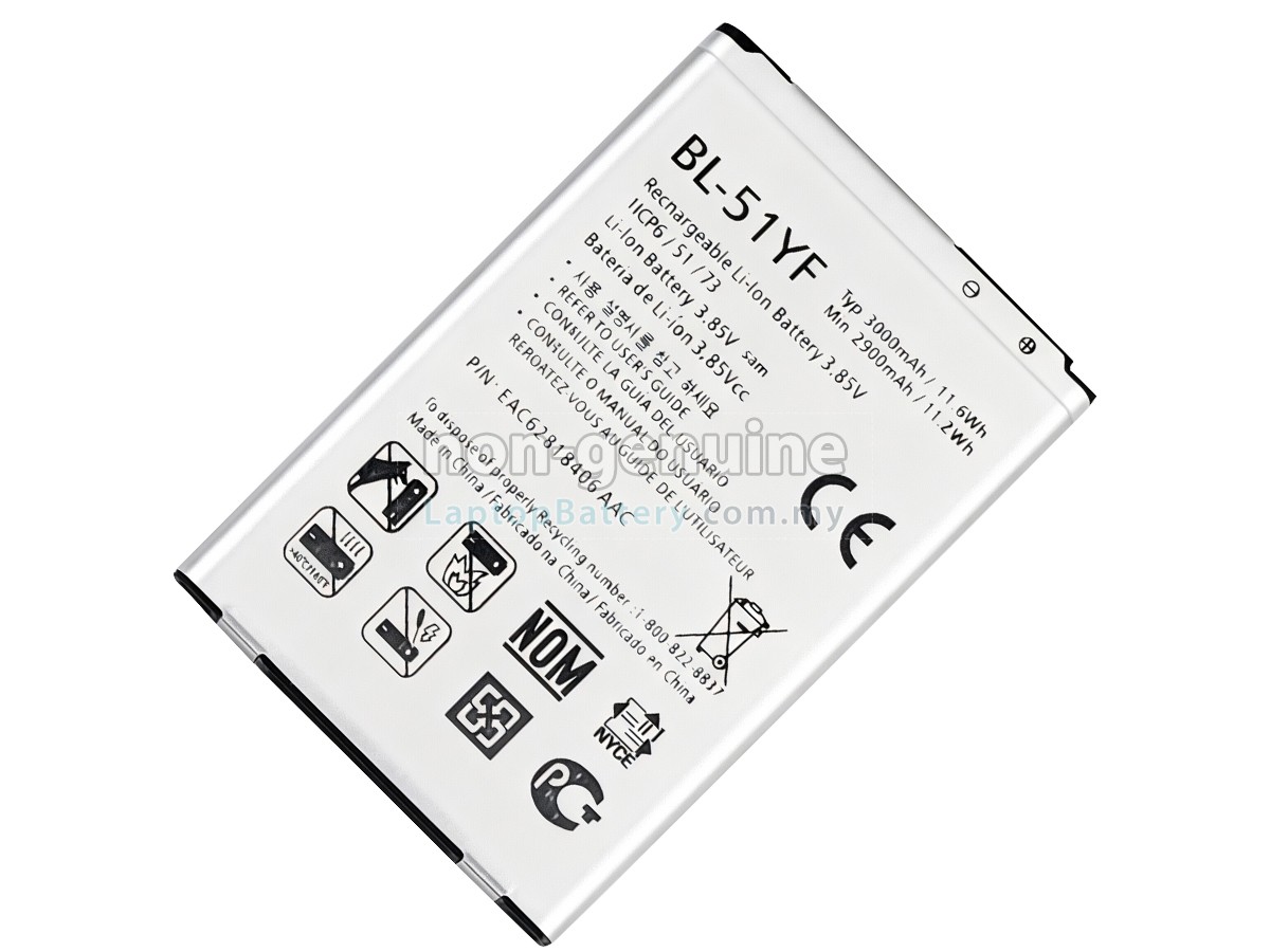 LG LS991 replacement battery