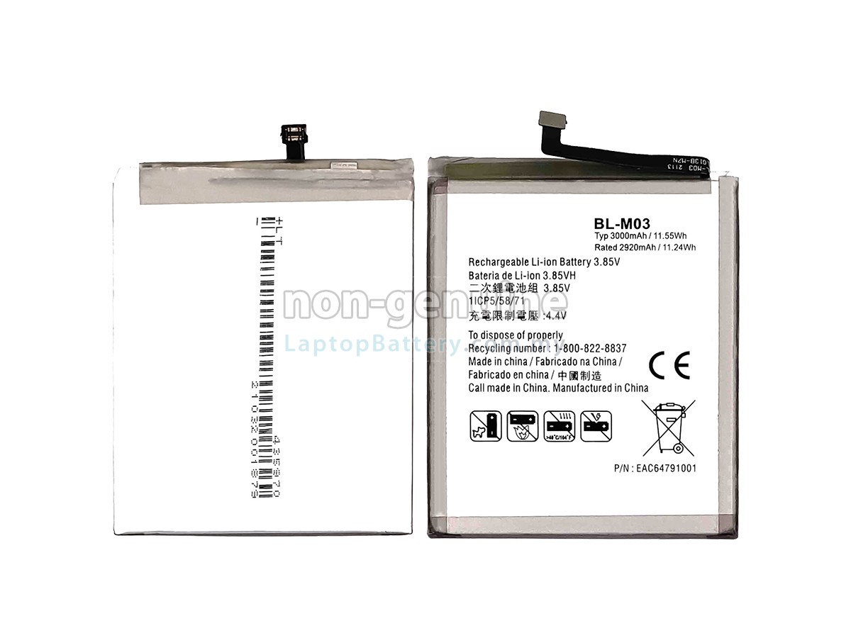 LG K22 PLUS replacement battery