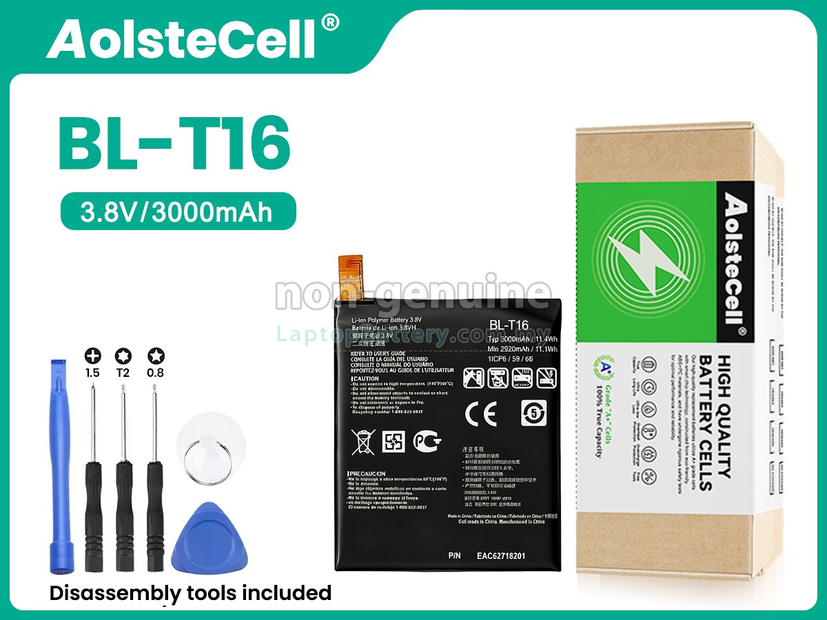 LG BL-T16 replacement battery