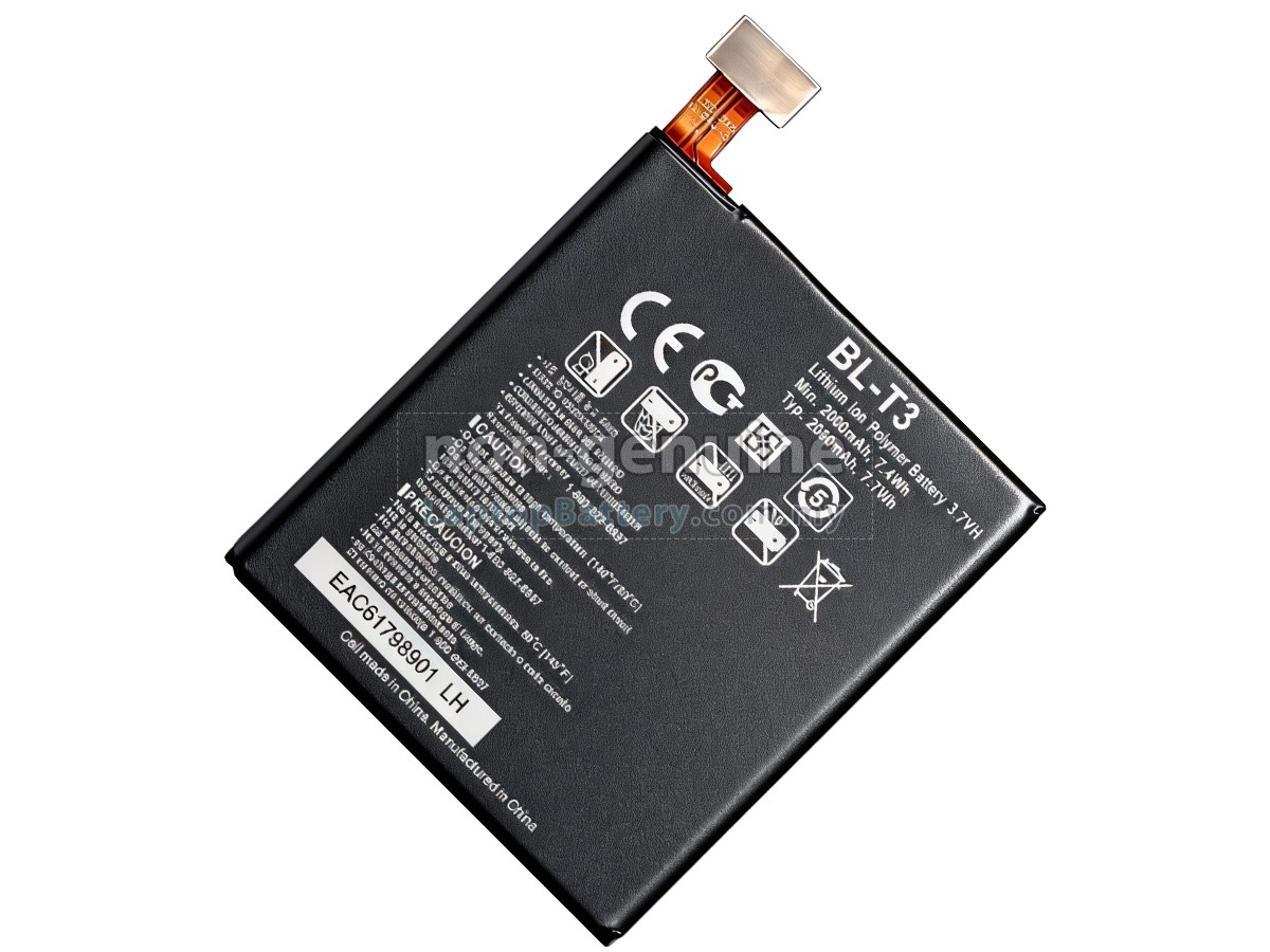 LG H870 replacement battery