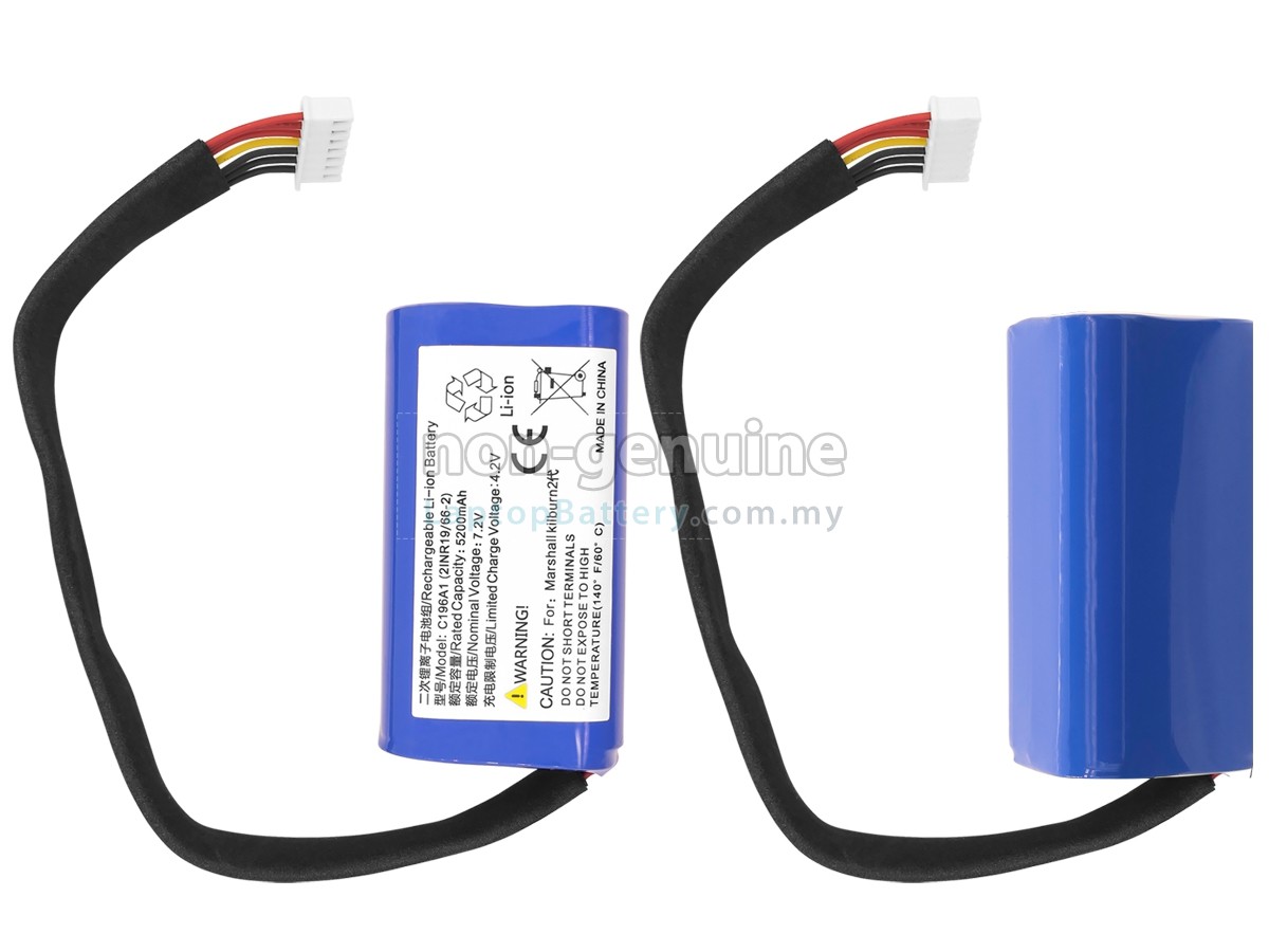 Marshall TF18650-3200-4S2PA replacement battery