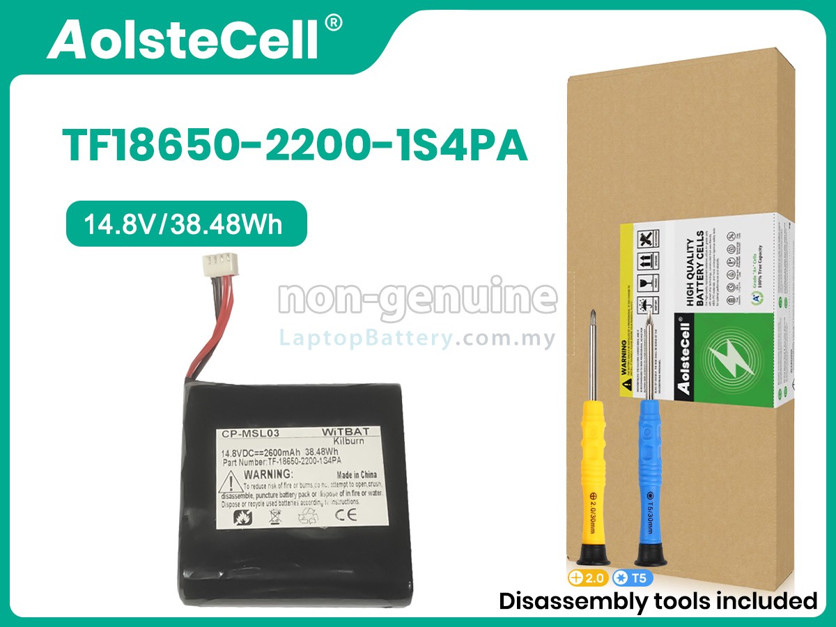 Marshall TF18650-2200-1S4PA replacement battery