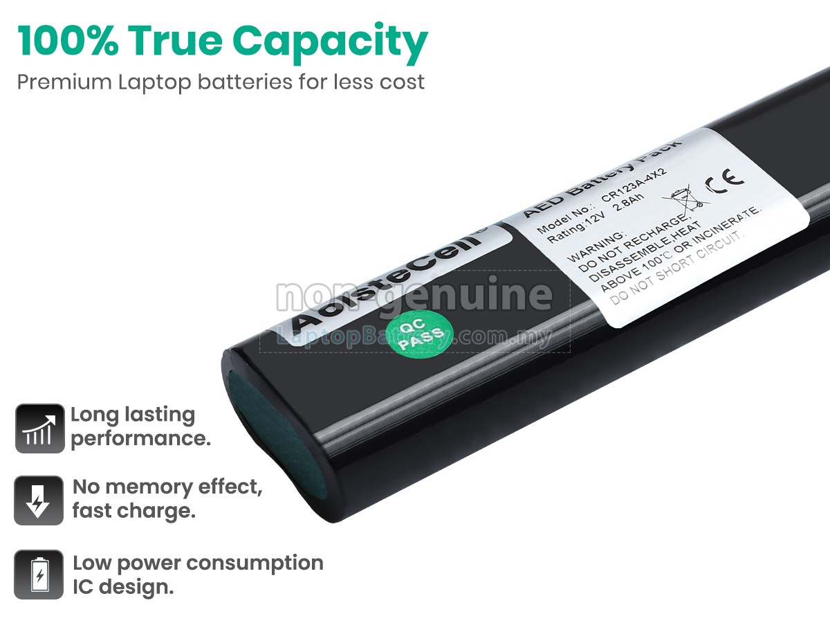MB AED-7000L replacement battery
