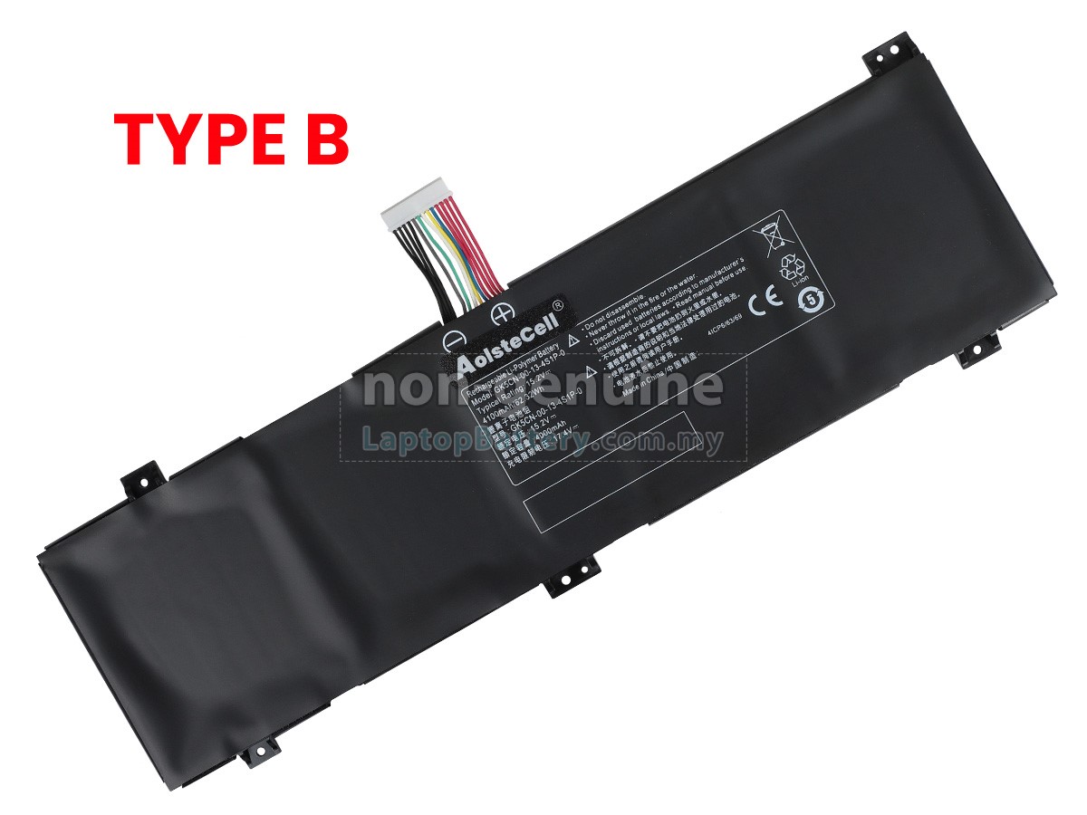 Mechrevo GK5CN-00-13-3S1P-0 replacement battery