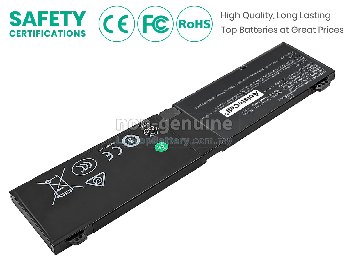 Mechrevo GXIDL-13-17-3S5050 replacement battery