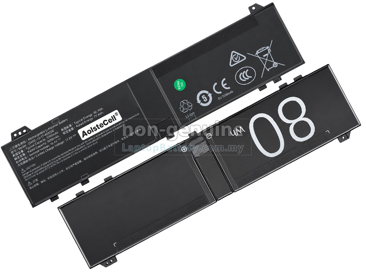 Mechrevo GXIDL-13-17-3S5050 replacement battery