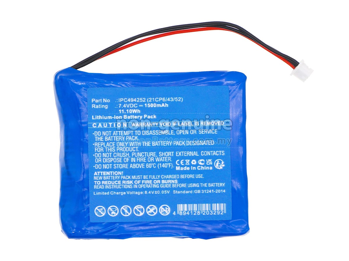 Medcaptain TP-20S replacement battery