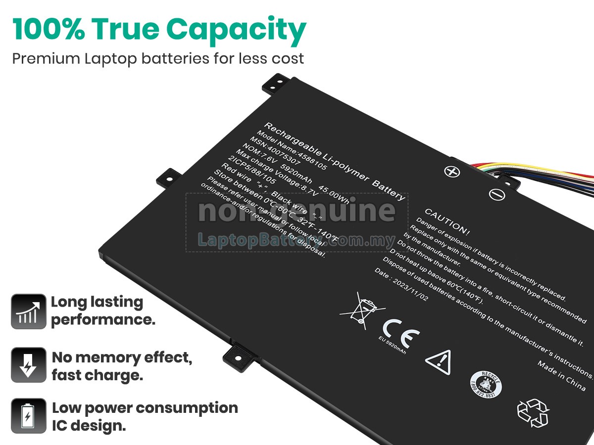 Medion MD61674 replacement battery