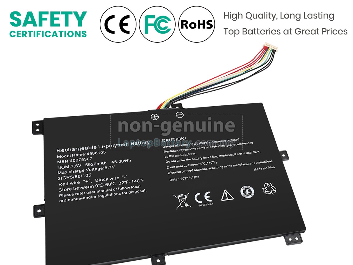 Medion MD61674 replacement battery