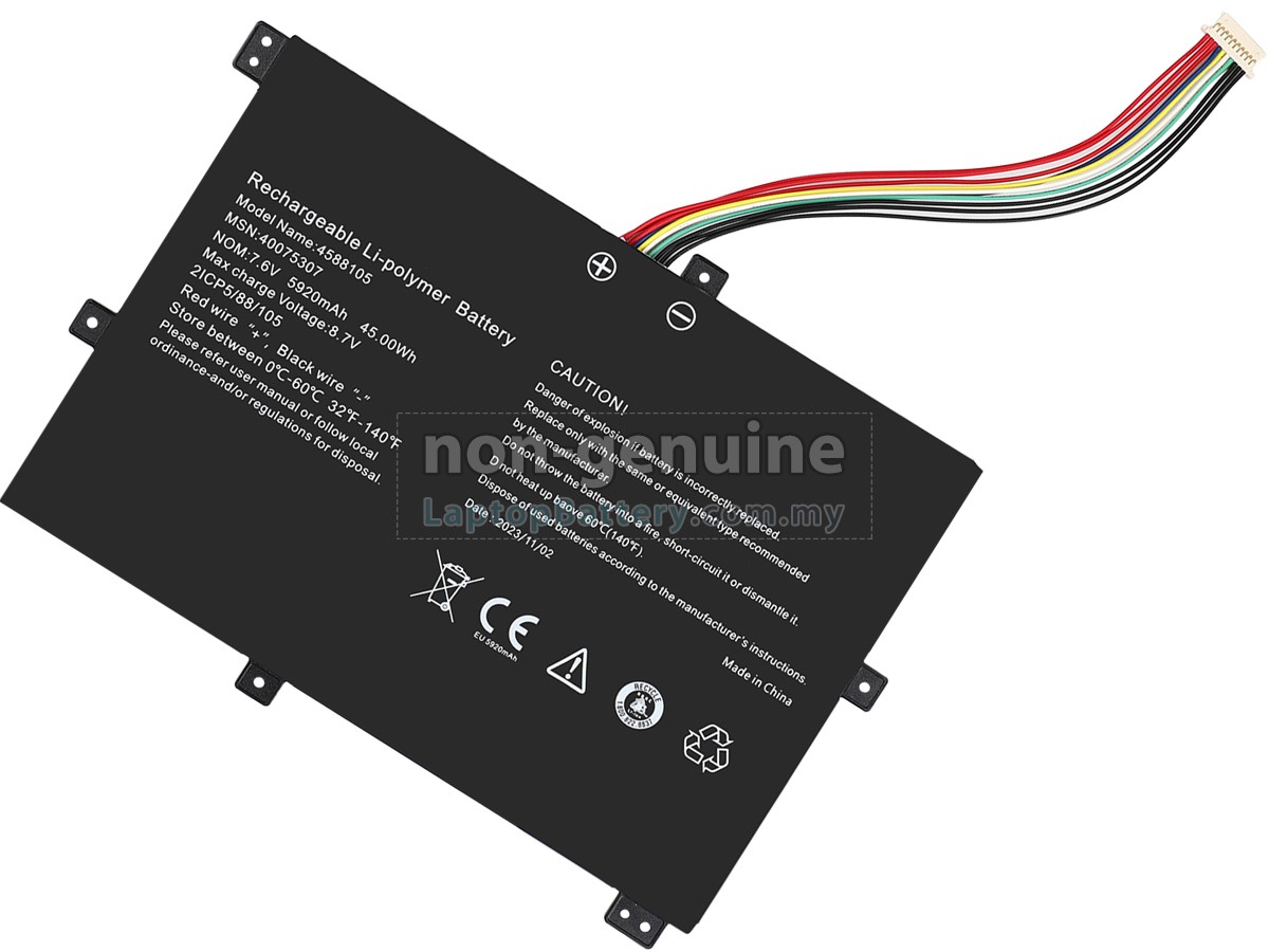 Medion MD61674 replacement battery