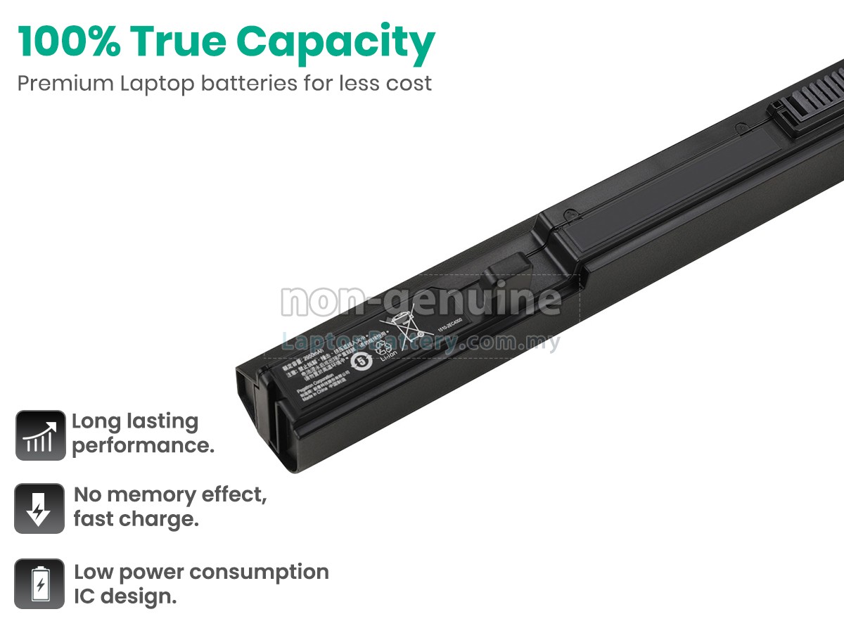 Medion ERAZER X6601 replacement battery
