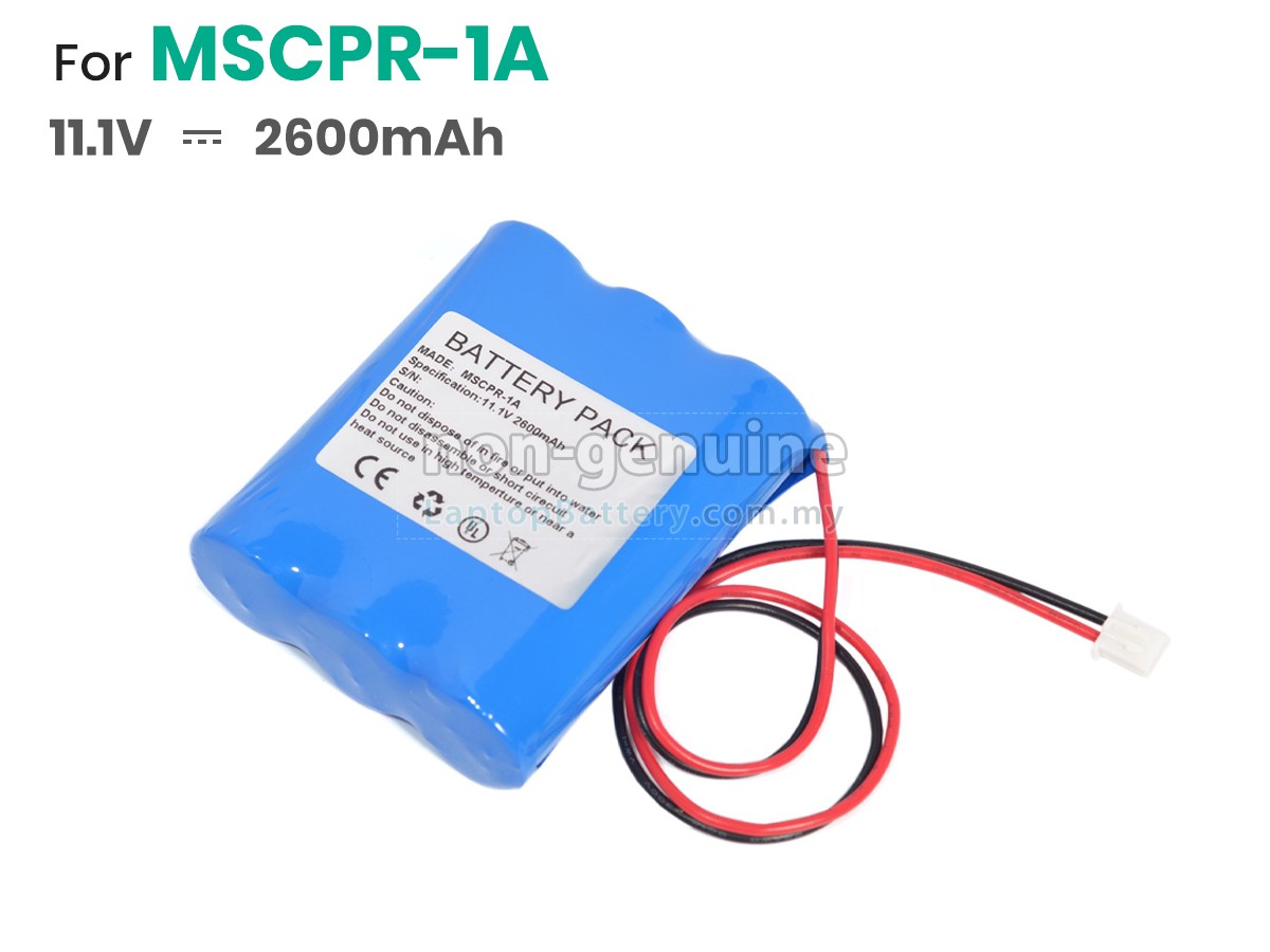Medsonic MSCPR-1A replacement battery
