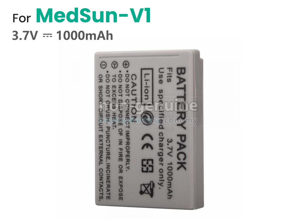MEDSUN MEDSUN-V1 replacement battery