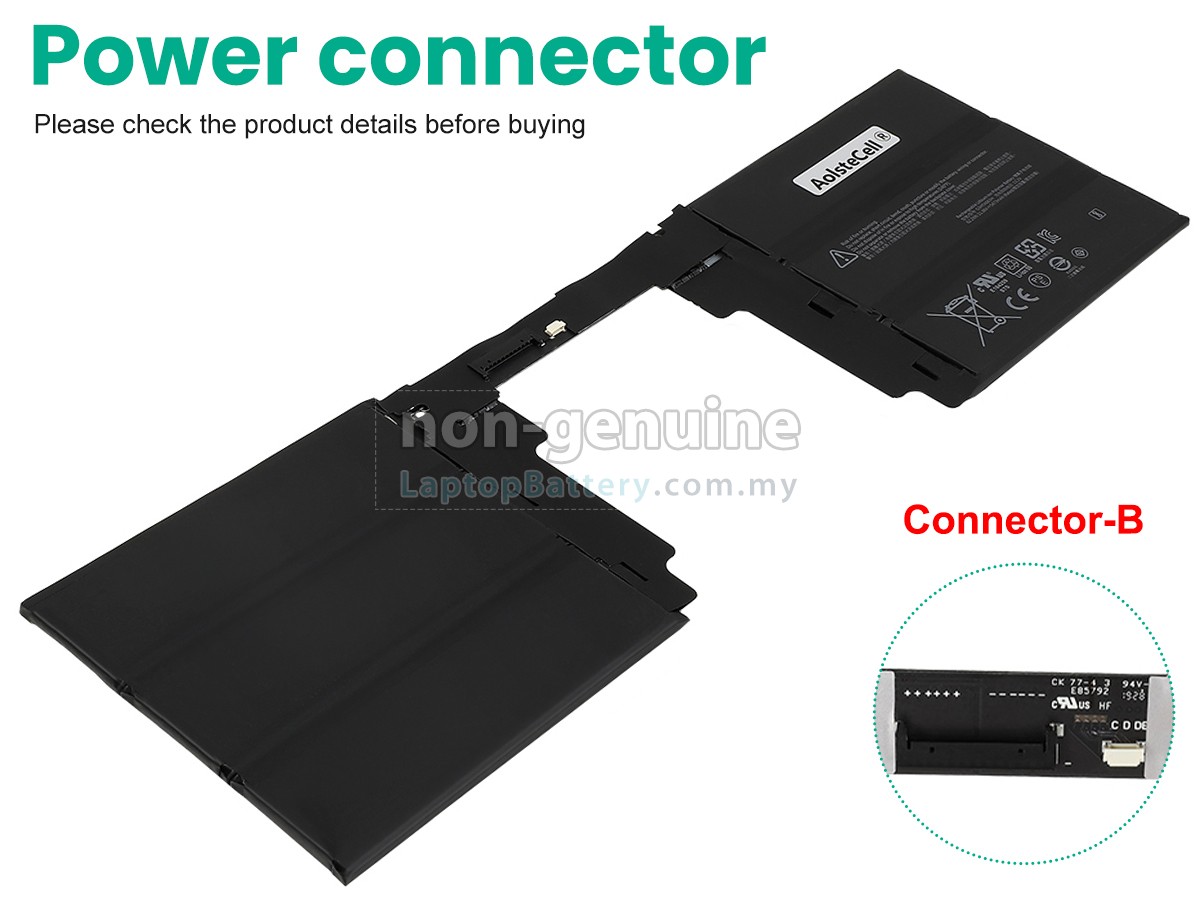 Microsoft Surface BOOK2 KEYBOARD replacement battery