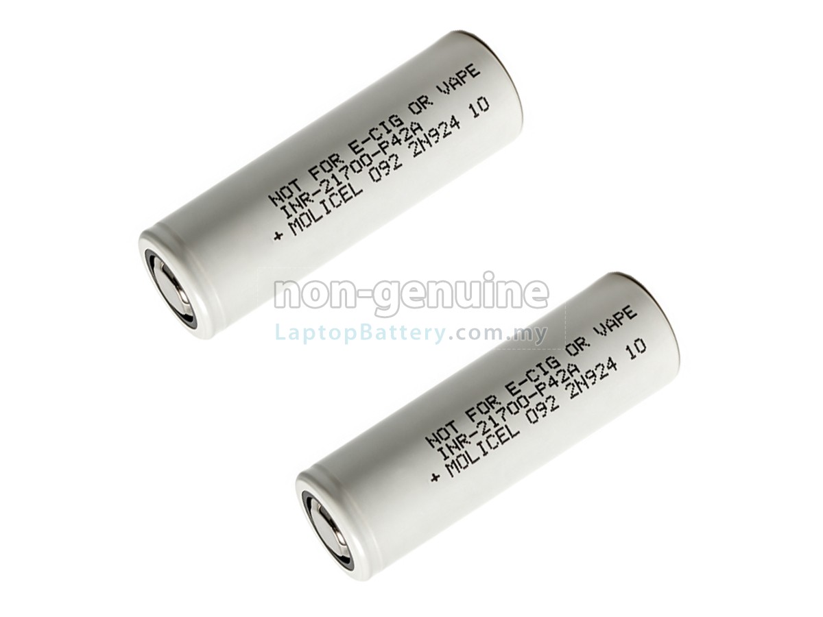 Molicel INR-21700-P42A replacement battery