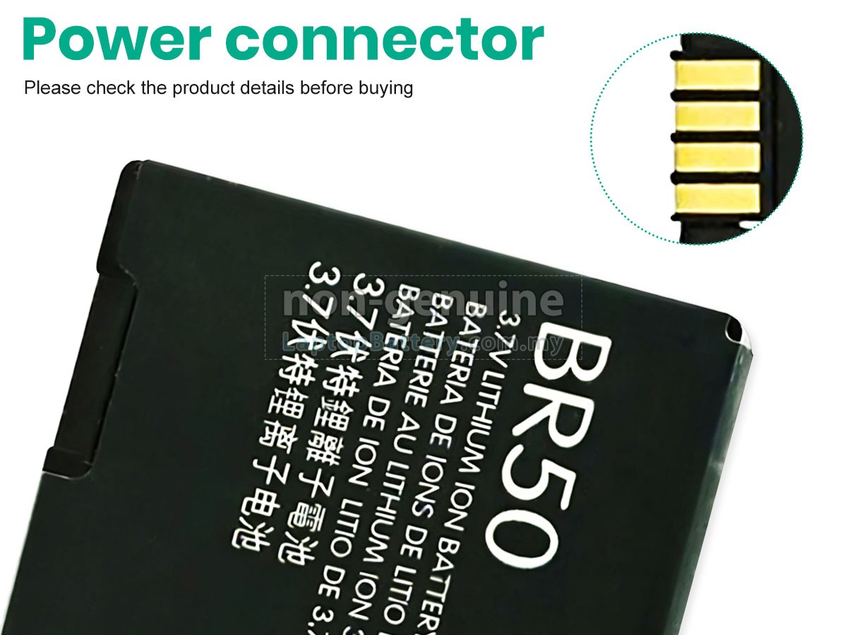 Motorola BR50 replacement battery