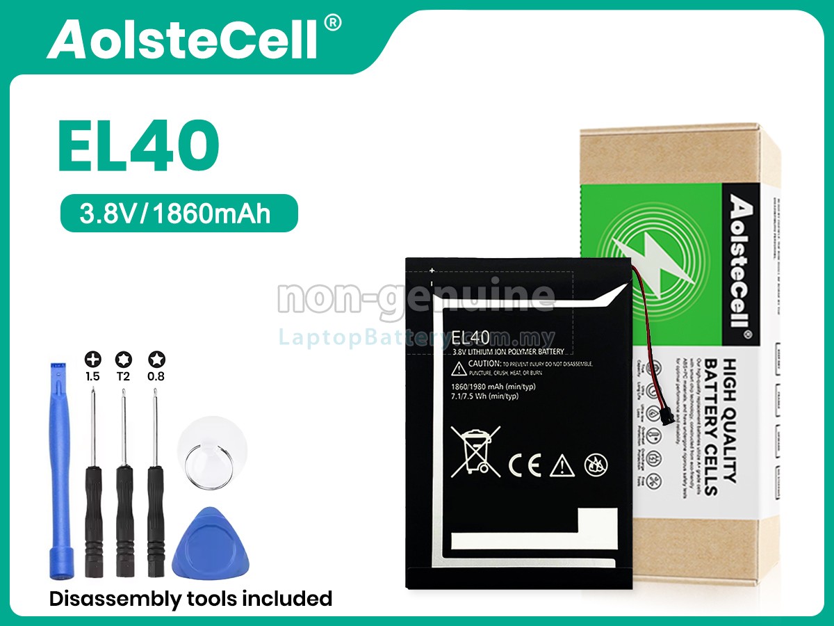Motorola EL40 replacement battery
