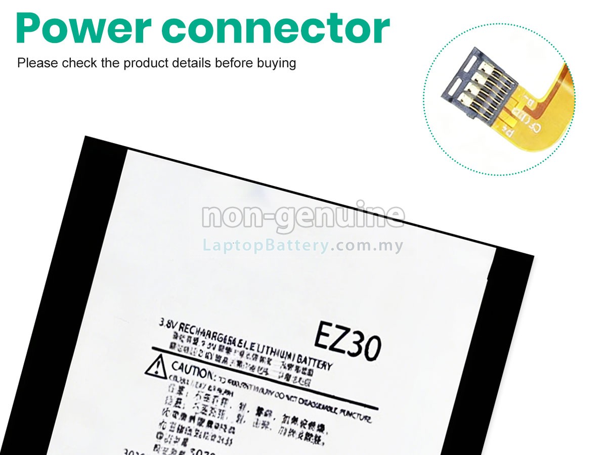 Motorola EZ30 replacement battery