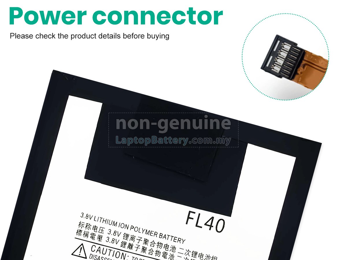 Motorola FL40 replacement battery