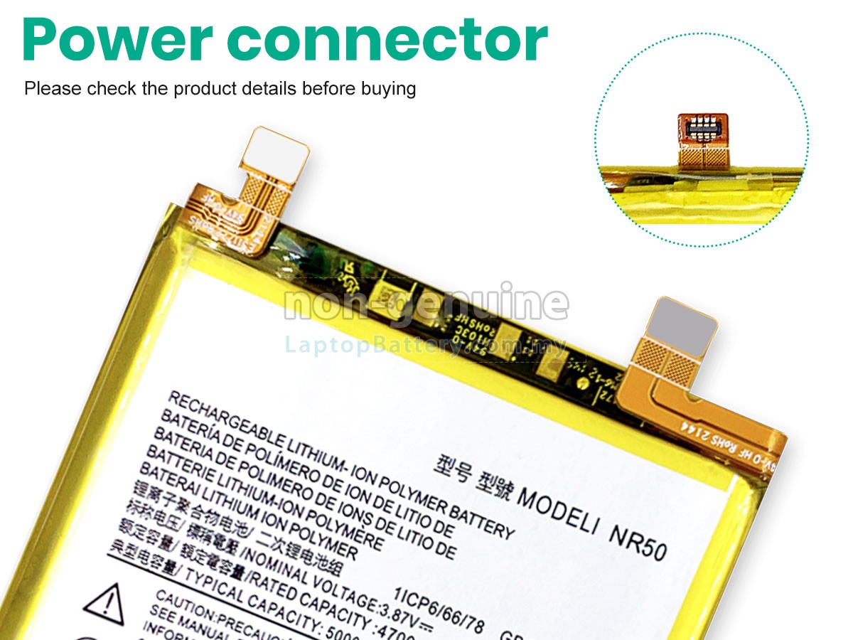 Motorola EDGE X30 XT2201-6 replacement battery