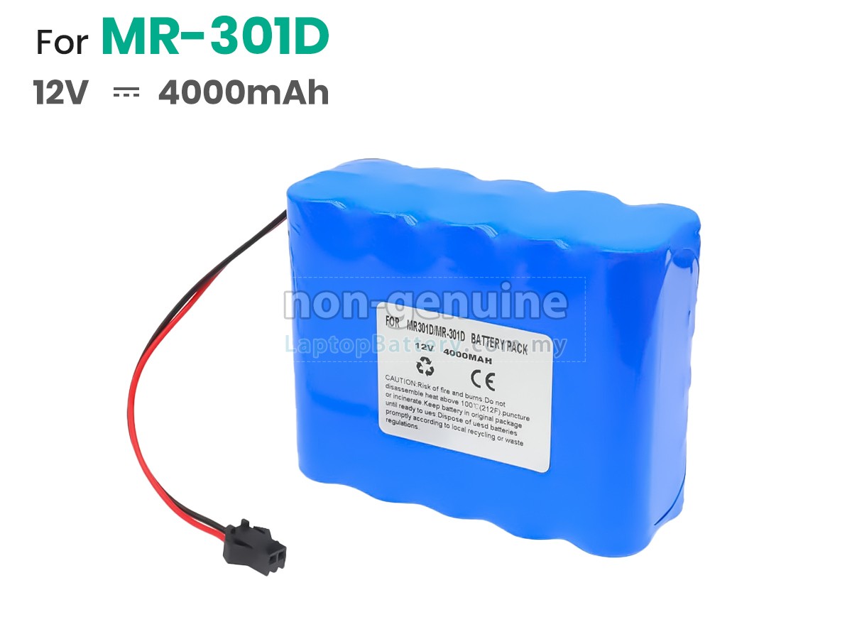 MRH MR-301DC replacement battery