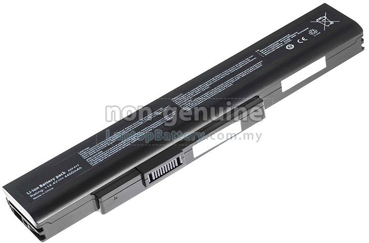Battery for MSI AKOYA P6633 laptop