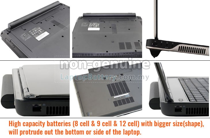 Vhbw Batteria Sostitutiva Per MSI MS-16GA, MS-16GD, MS-16GF | 4400mAh, 11.1V, Ioni Di Litio