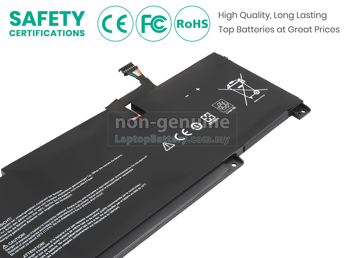 MSI MODERN 14 C12M-040NL replacement battery