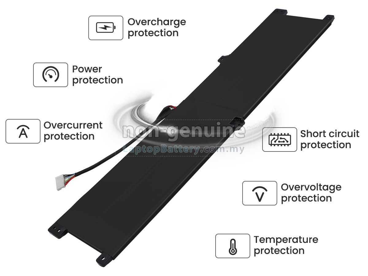 MSI CREATOR M16 HX C14VEG replacement battery