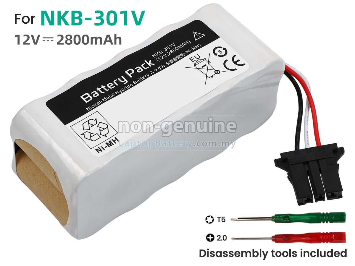 Nihon Kohden NKB-301V replacement battery