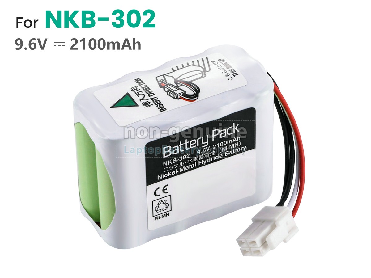 Nihon Kohden NKB-302 replacement battery