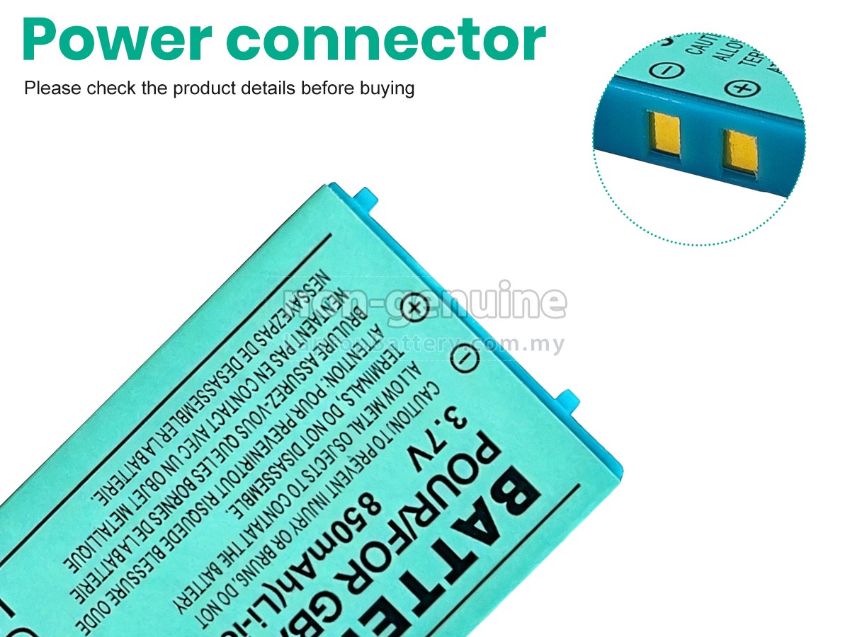 Nintendo GBA-SP replacement battery